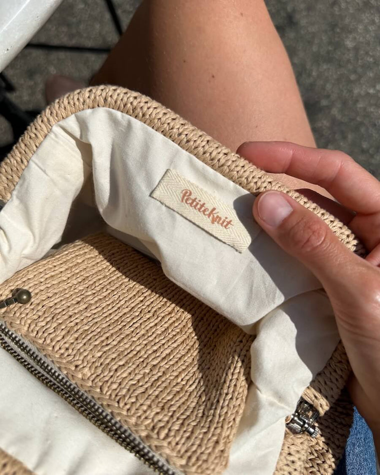 Lining for small frame clutch / Juno Bag