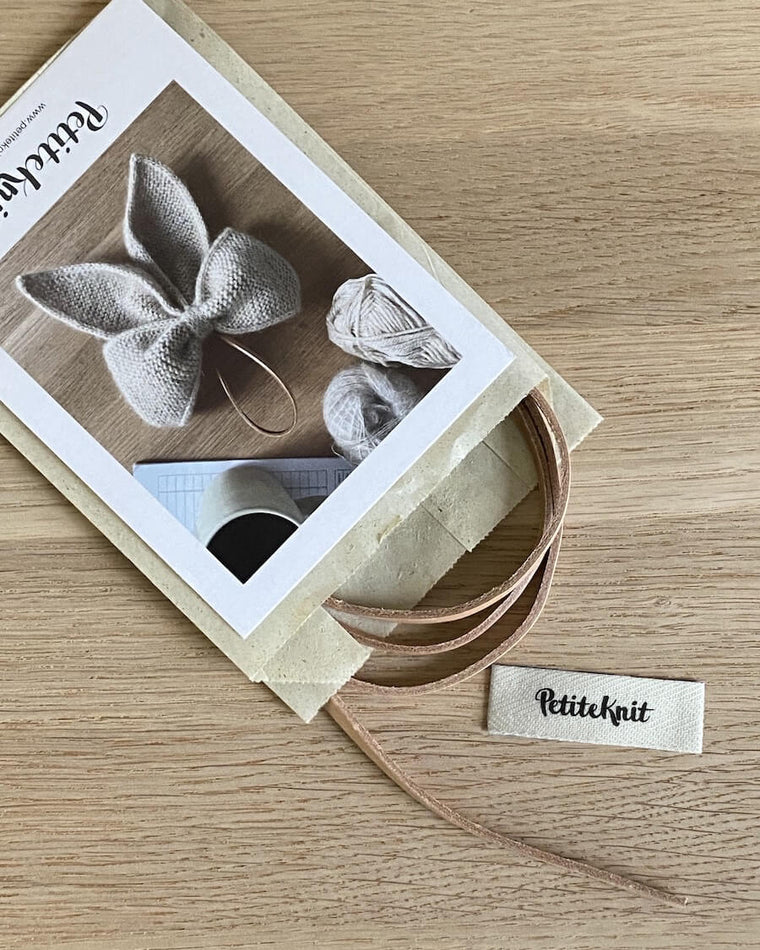 Leather handles for December Bow and Christmas Bell