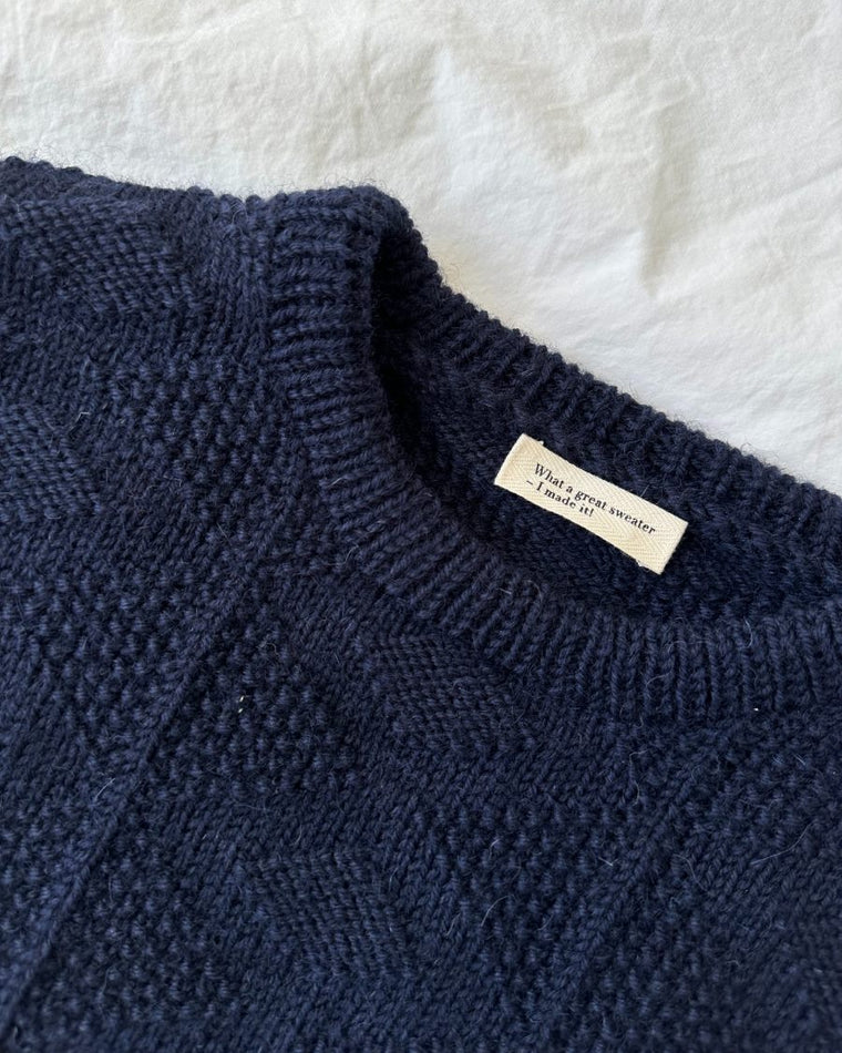 Forskellige tekstillabels fra Petiteknit