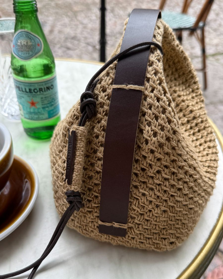 Leather strap for Juno Bag  - Dark brown