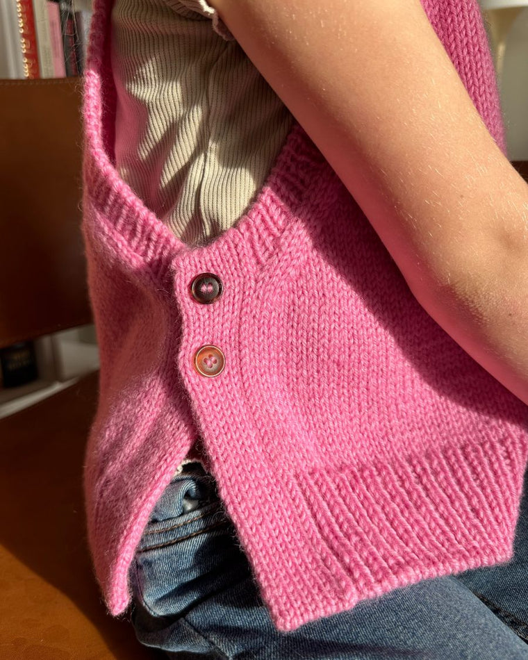 Galalith button Ø15 mm - Dark brown - 1 pc